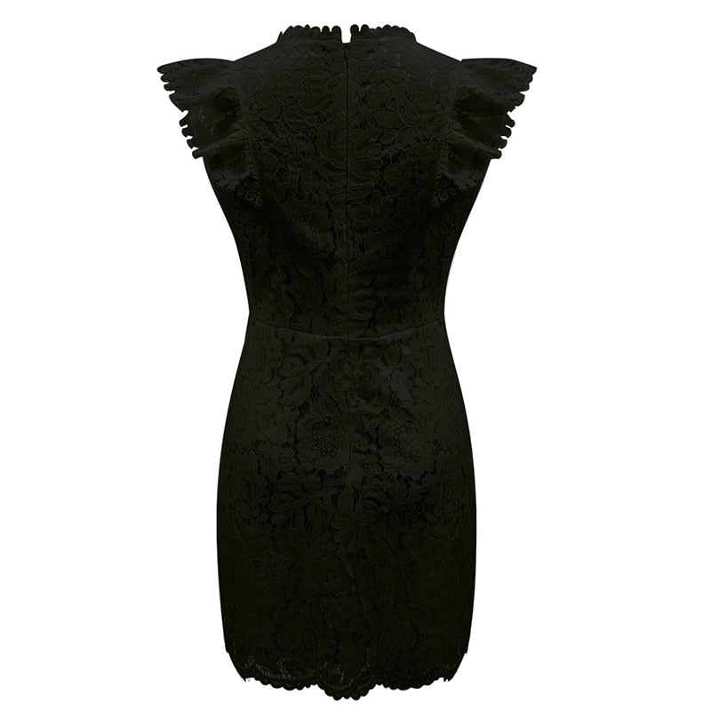 Black Summer Lace Dress