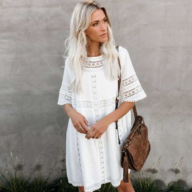 White Summer Dress