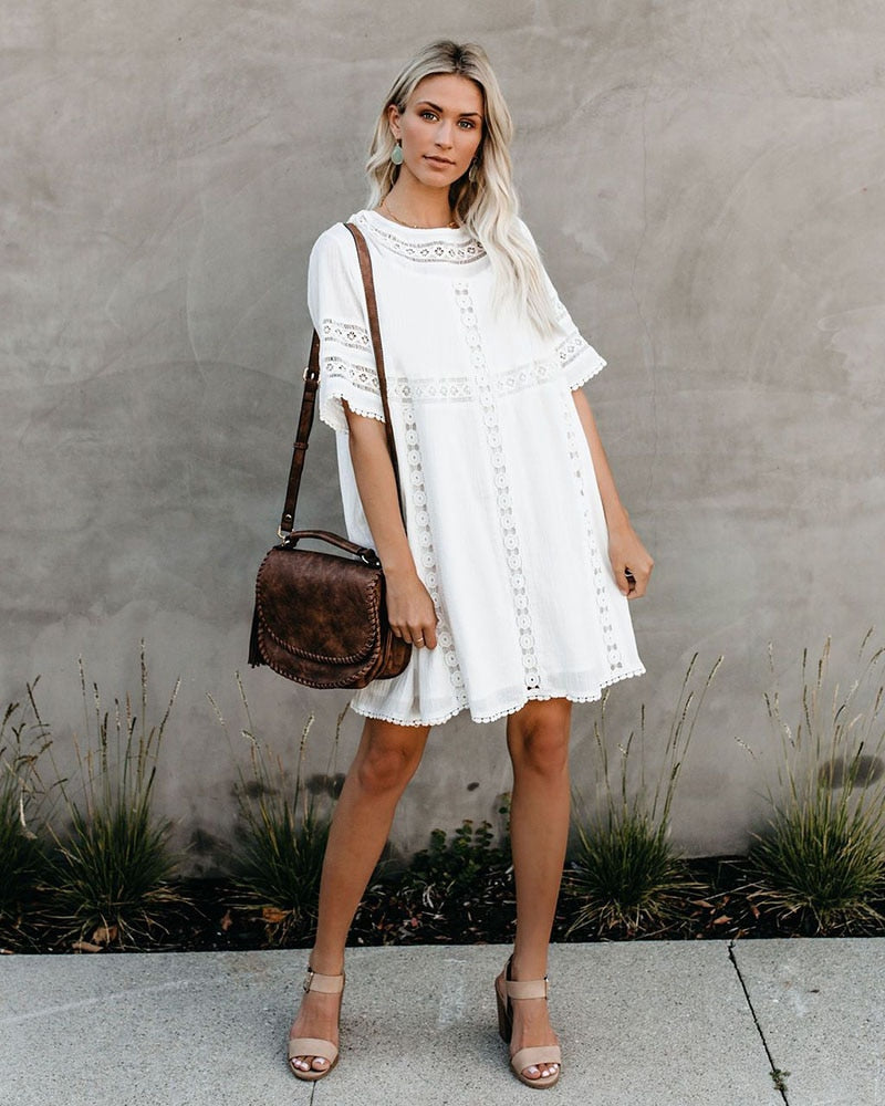 White Summer Dress