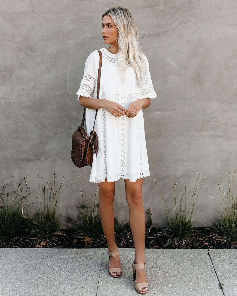 White Summer Dress